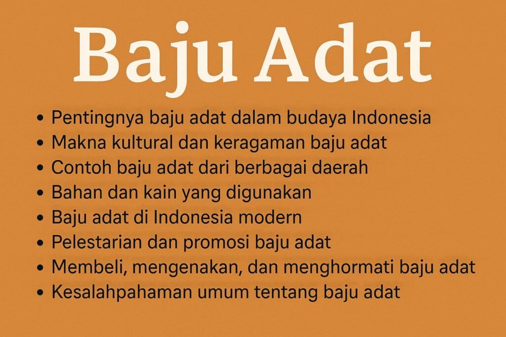 Baju Adat